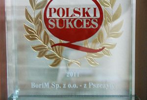 BoriM kolejny rok z rzędu laureatem konkursu Polski Sukces 2011